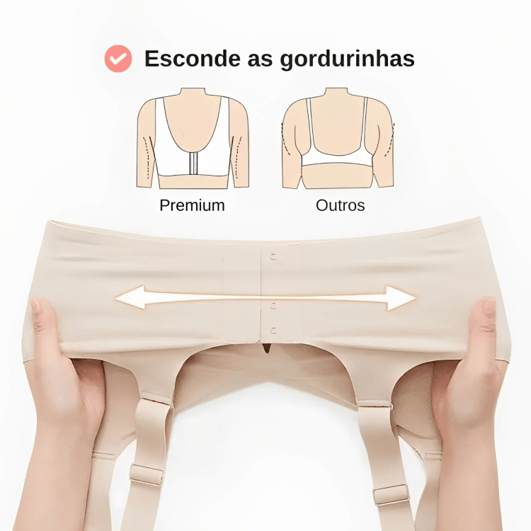 Sutiã Premium Reforçado - Sustentação e conforto