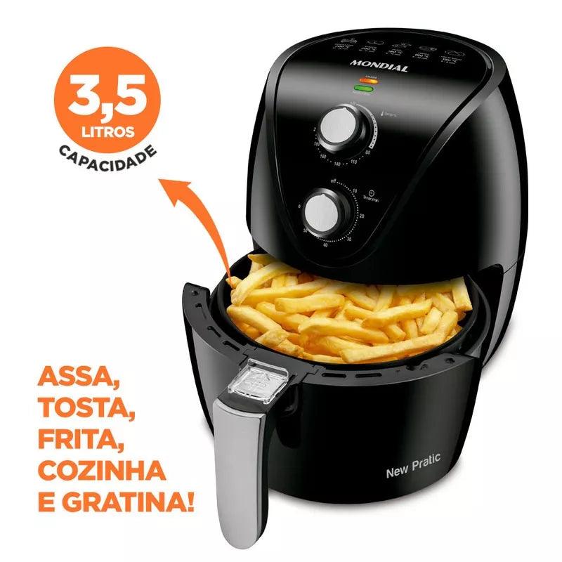 Mondial New Pratic Af-31 fritadeira air fryer cor preto 127V