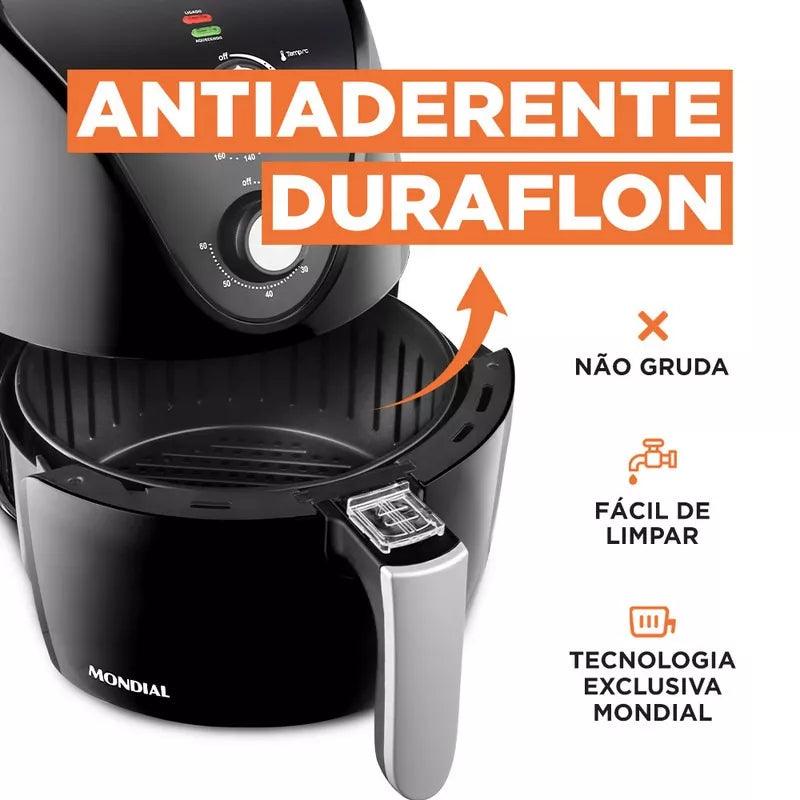 Mondial New Pratic Af-31 fritadeira air fryer cor preto 127V