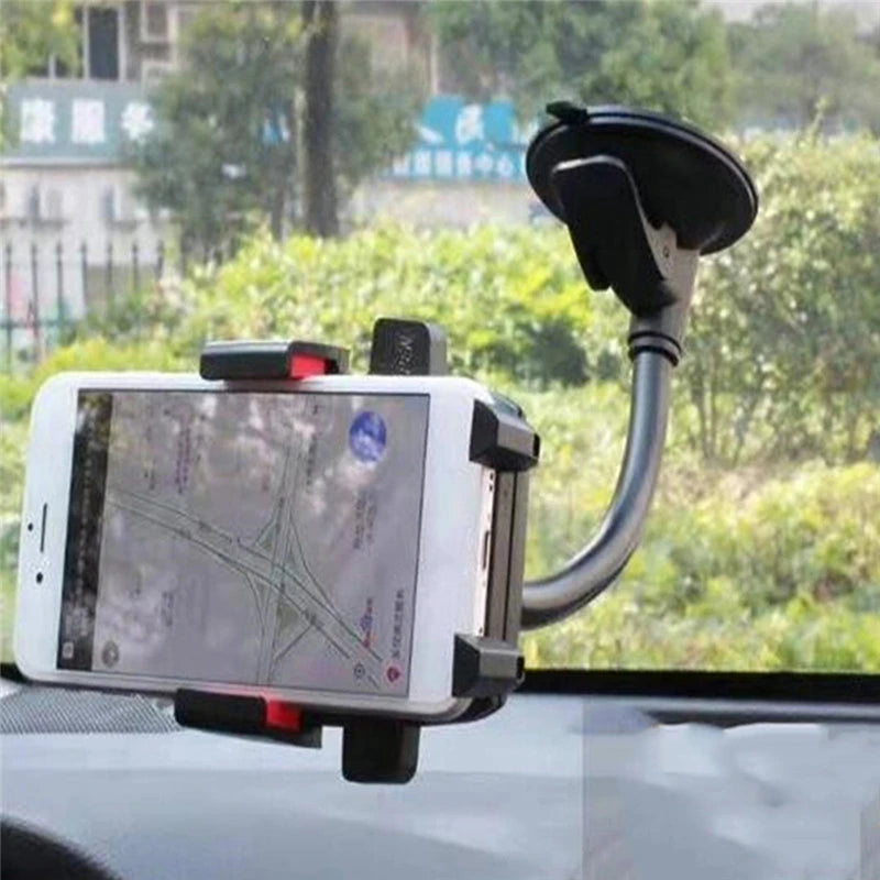 Car Convenient Phone Navigation Holder Support Handlebar Rearview Mount Clip Bracket For Mobile CellPhone 2024