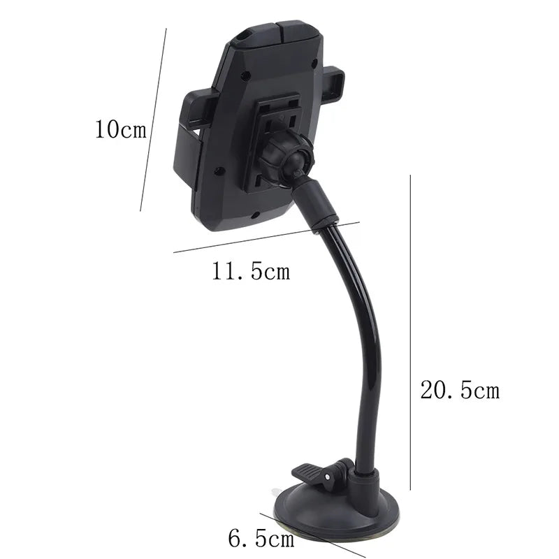 Car Convenient Phone Navigation Holder Support Handlebar Rearview Mount Clip Bracket For Mobile CellPhone 2024