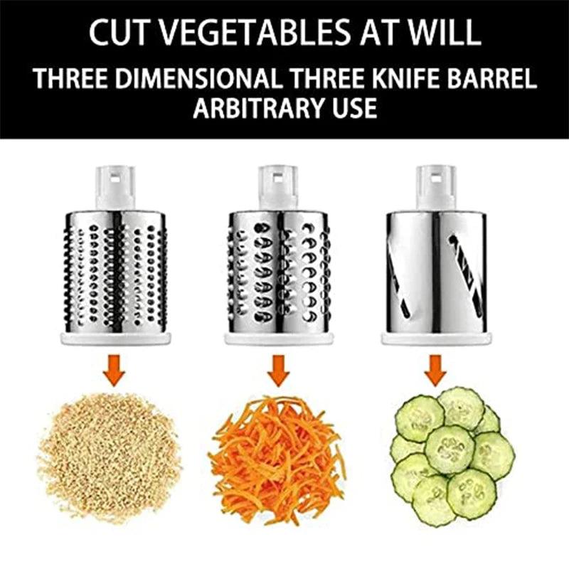 Multifunctional Vegetable Slicer Cutter Chopper Vegeta Graters Shredders Rotary Handle Not Hurting Hands Kitchen Gadgets