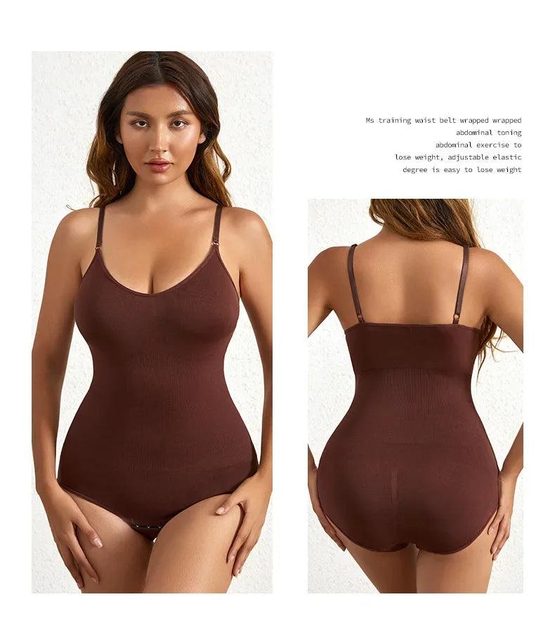 Body Modelador Modelador Sólido Sem Costura, Controle de Barriga levantamento de Bumbum Modelador Mais Fino, Roupa Íntima e Modelador Feminino