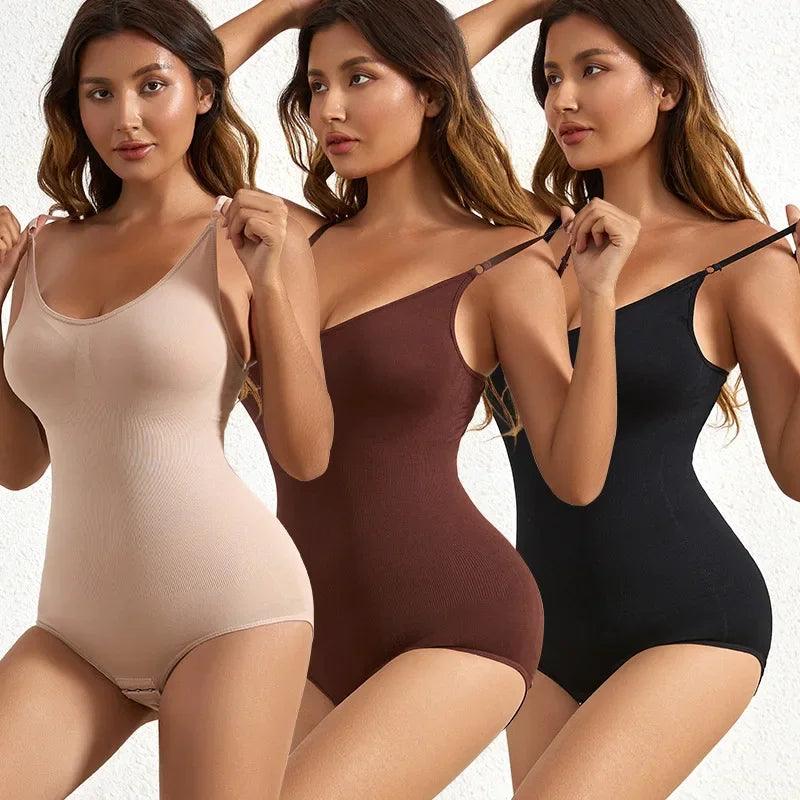 Body Modelador Modelador Sólido Sem Costura, Controle de Barriga levantamento de Bumbum Modelador Mais Fino, Roupa Íntima e Modelador Feminino