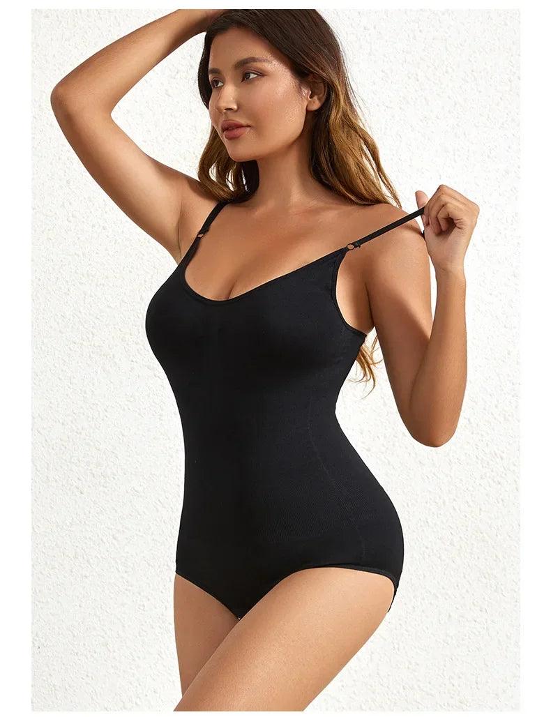 Body Modelador Modelador Sólido Sem Costura, Controle de Barriga levantamento de Bumbum Modelador Mais Fino, Roupa Íntima e Modelador Feminino